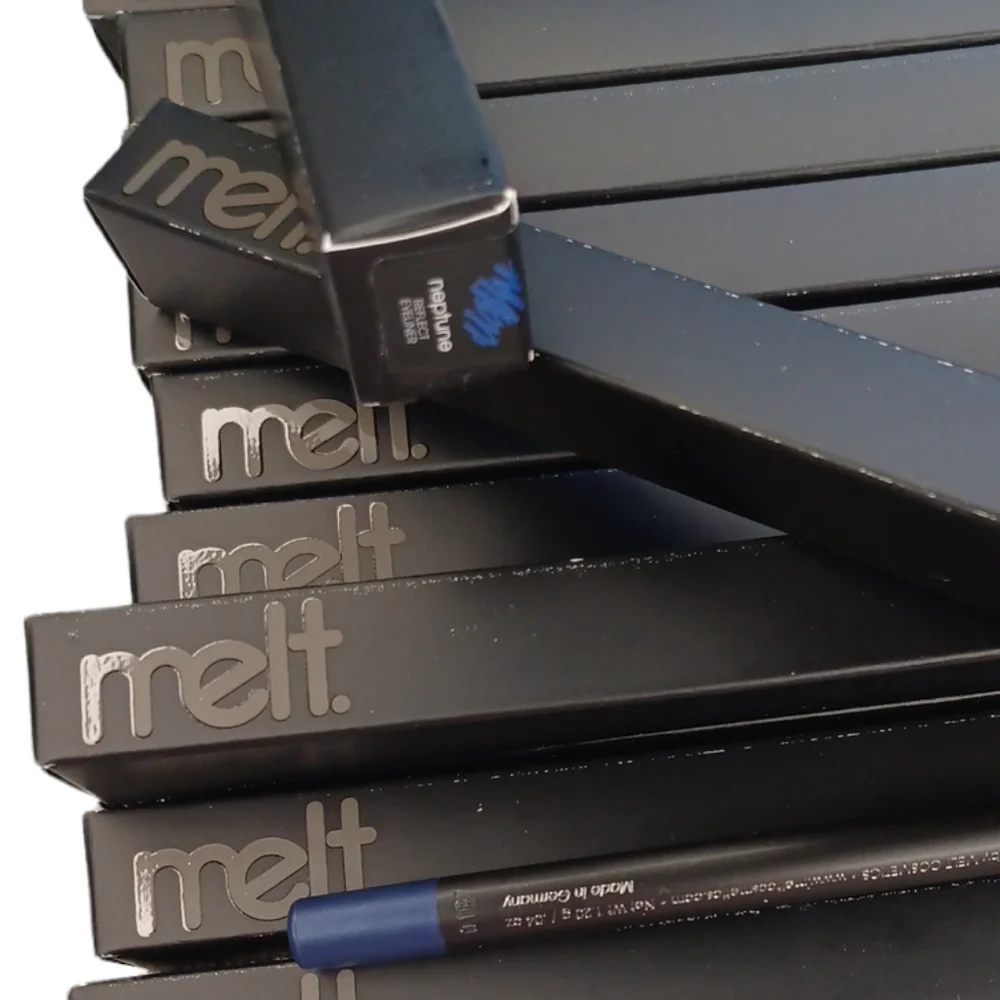 SET of 4 MELT Reflect Eyeliner Makeup 1.20g/0.40oz 2 BLUE 2 PURPLE